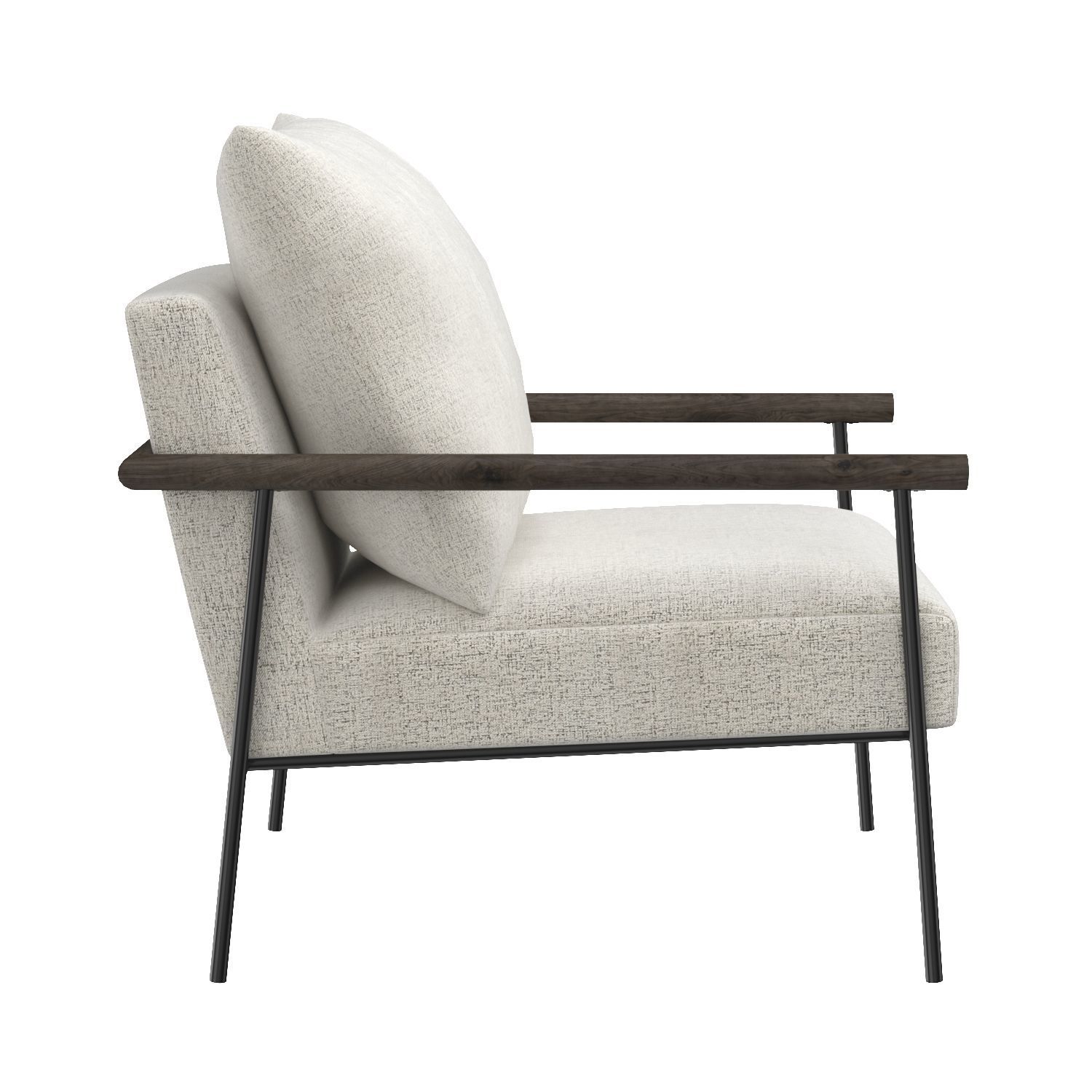 Cohen Accent Chair 3D model_2
