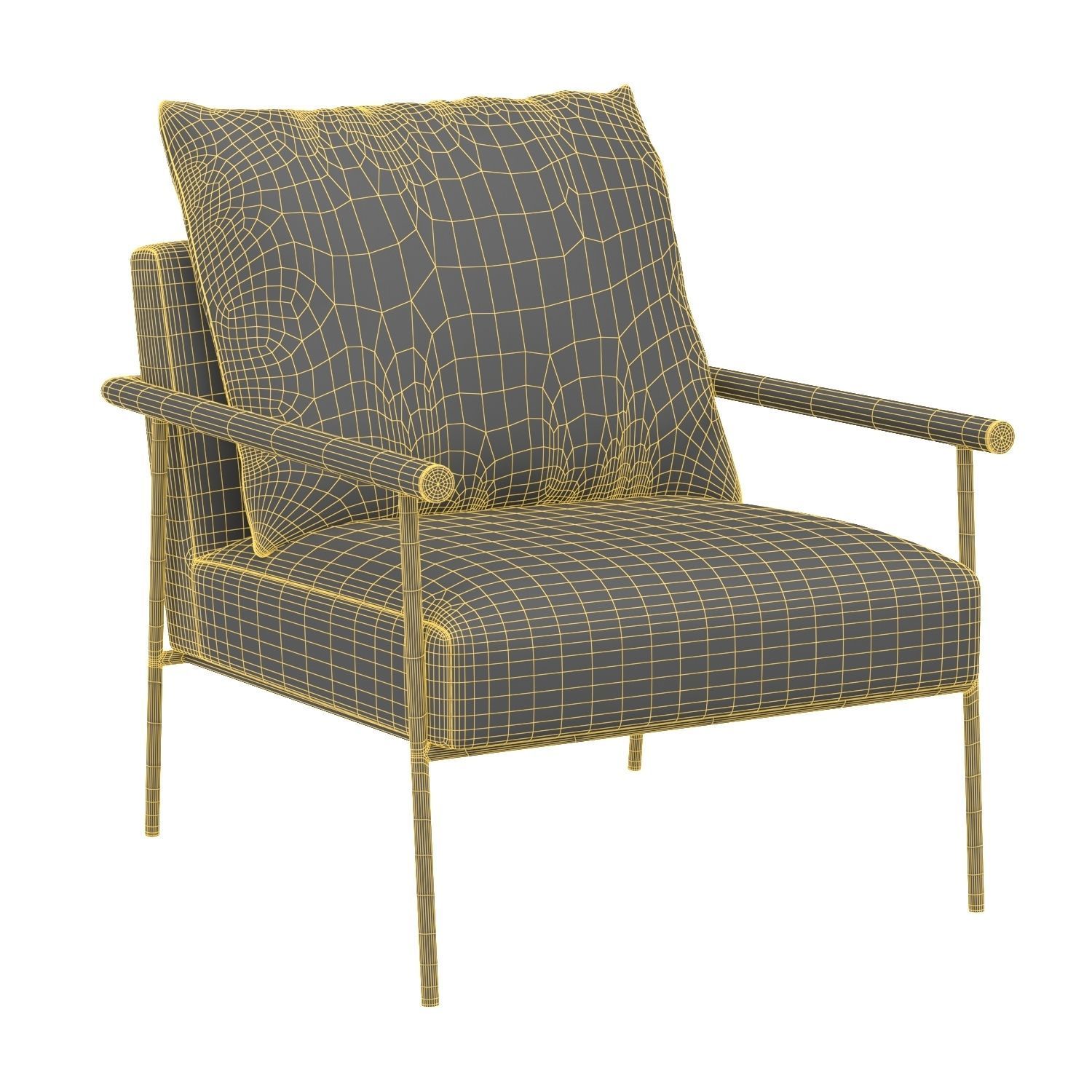 Cohen Accent Chair 3D model_6