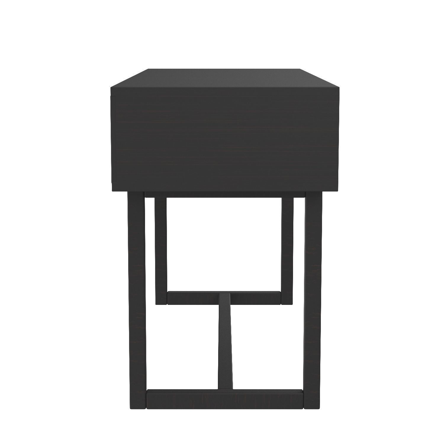 Clarita Console Table Black 3D model_2