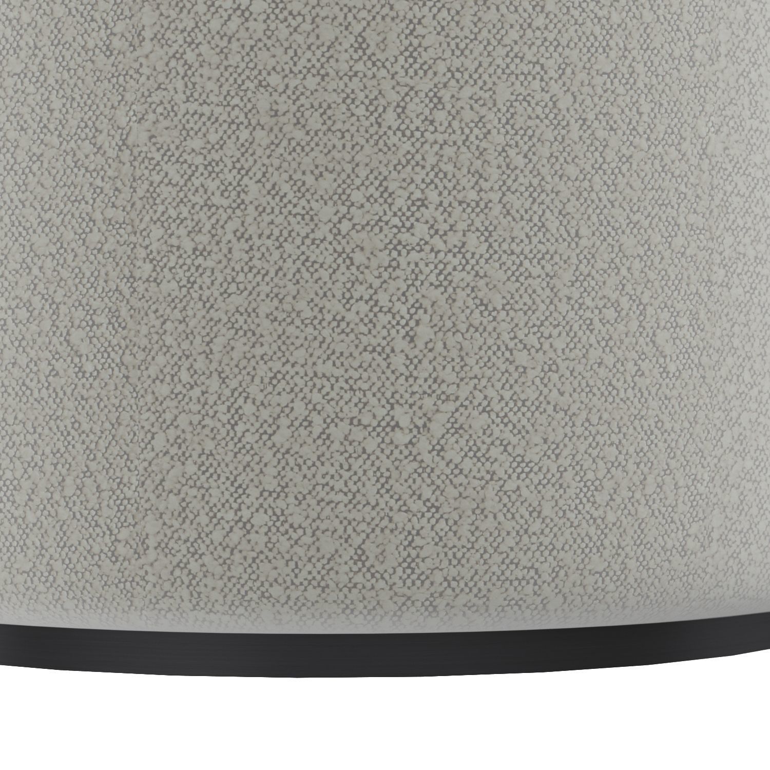 Cilo Ivory Boucle Ottoman 3D model_3