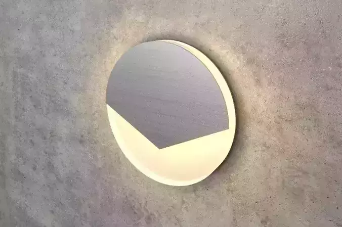 IT-783-Alum Alum Round Step Light LED Stair Light Integrator