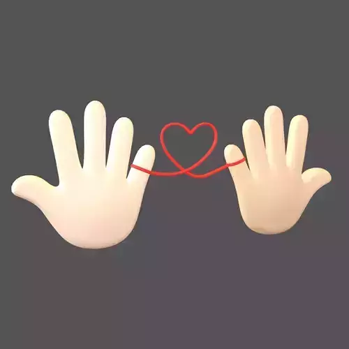 Hand with Red Line Icon v1 008