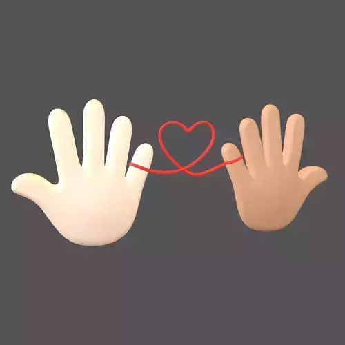 Hand with Red Line Icon v1 009