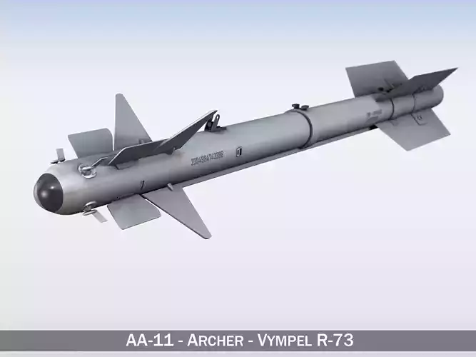 AA-11 Archer - Vympel R-73 3D model