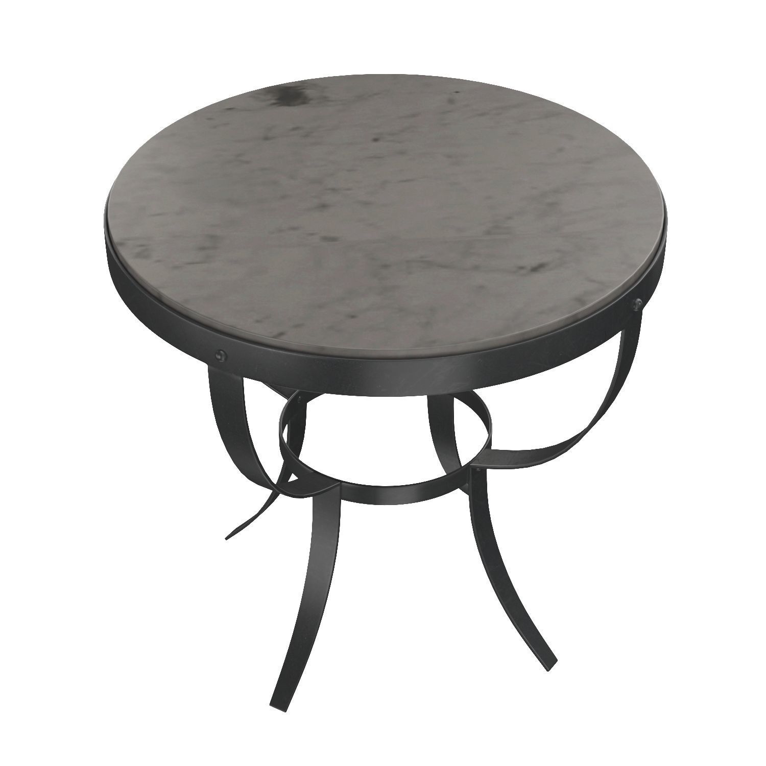 Byron Side Table 3D model_4