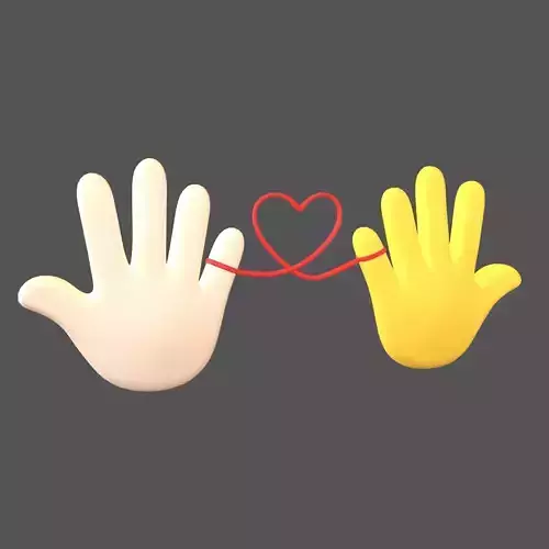 Hand with Red Line Icon v1 012