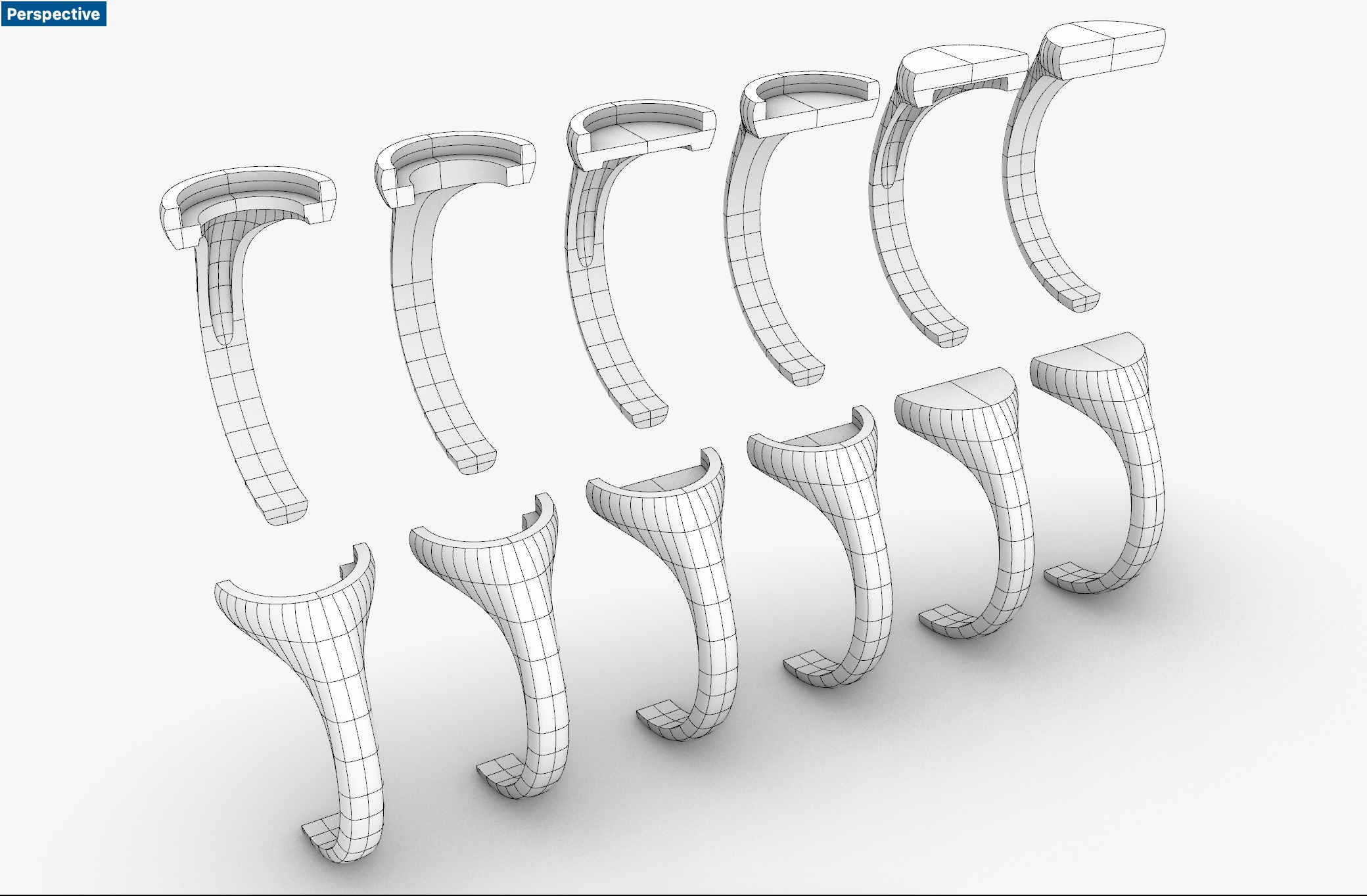 Round 12 mm Signet Rings 174 items 3D print model_4