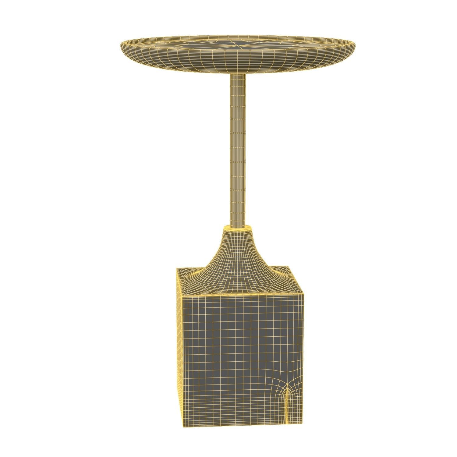 Brunswick End Table Bluestone 3D model_5