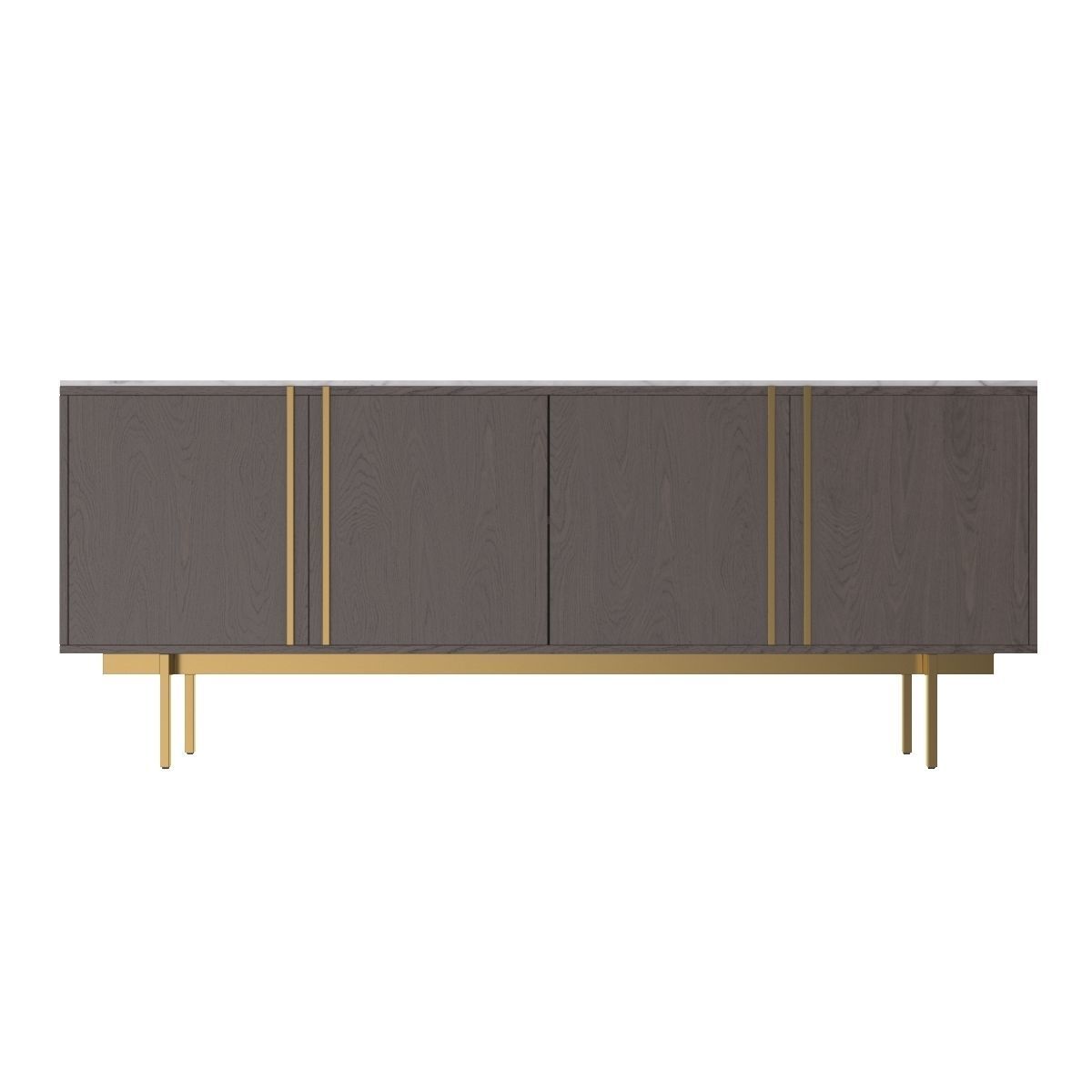 Briar Sideboard-Dark Brown 3D model_4