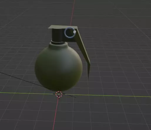 graned model grenade Free 3D model