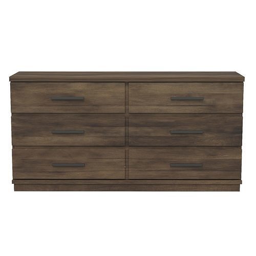 Bracco 6-Drawer Dresser 1769-5 3D model