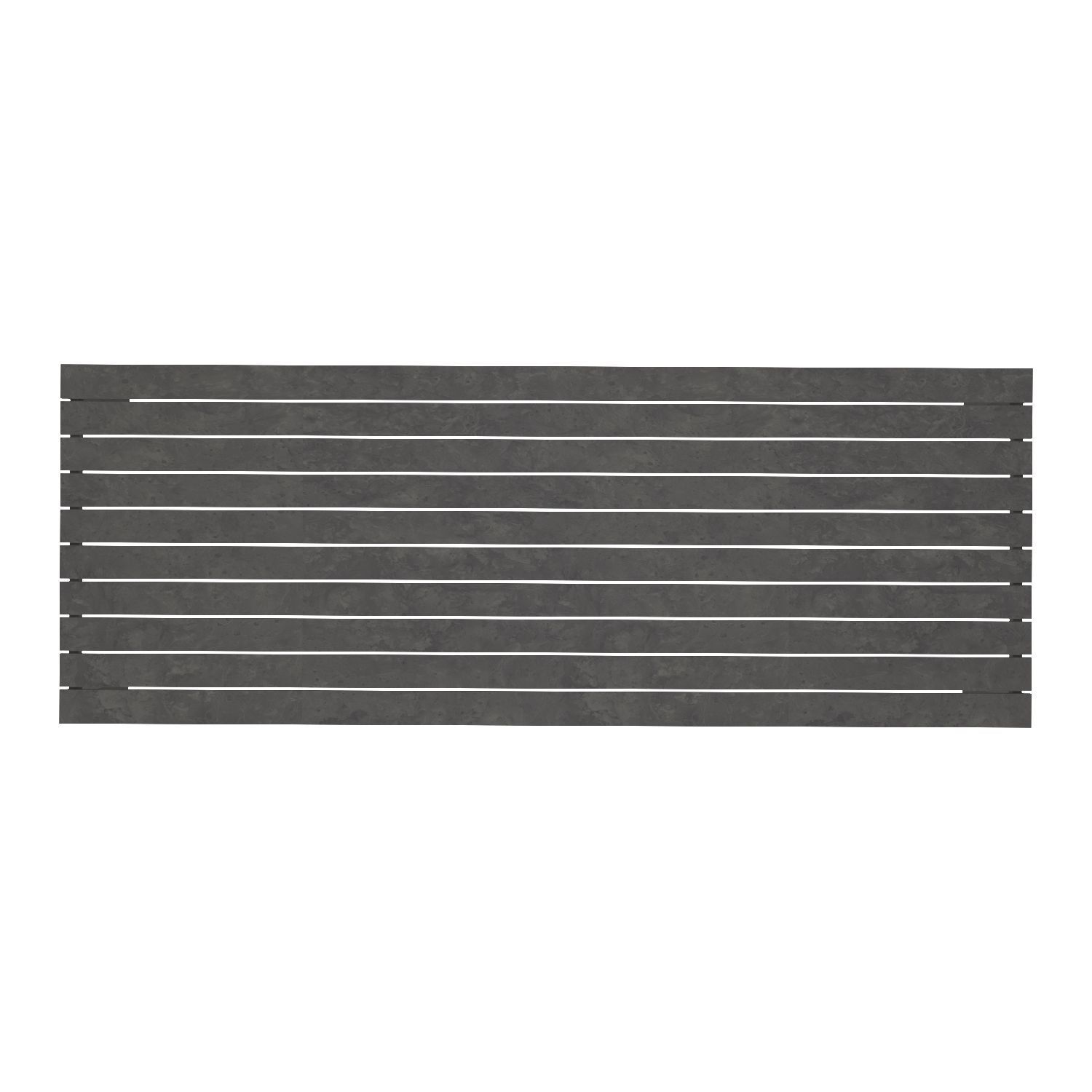 Belvedere Aluminum Rectangular Dining Table 3D model_2