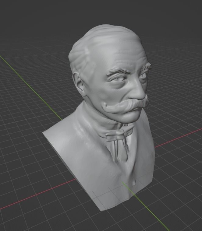 Thomas Hardy 3D print model_16