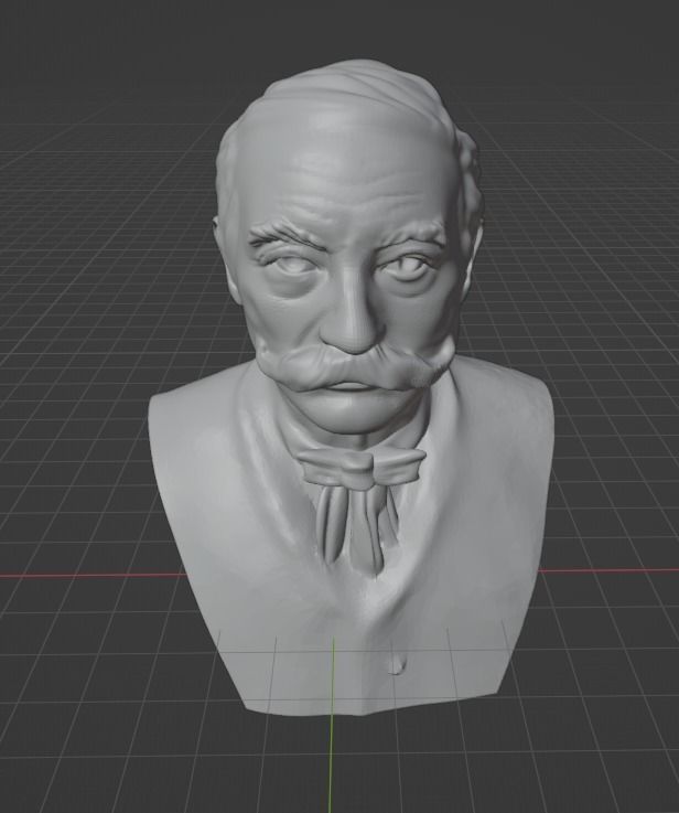 Thomas Hardy 3D print model_15