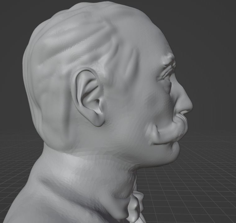Thomas Hardy 3D print model_8