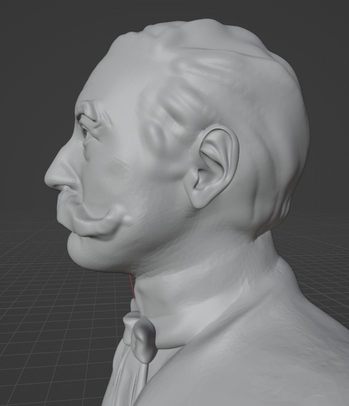 Thomas Hardy 3D print model_9