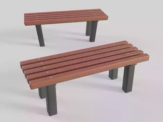 Cartoon Bench 3