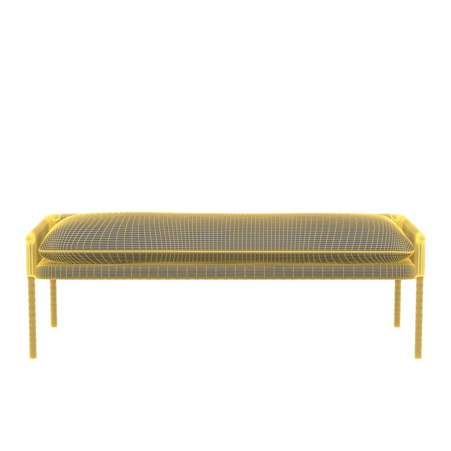 Bellevue Bench SP-106185 3D model_5