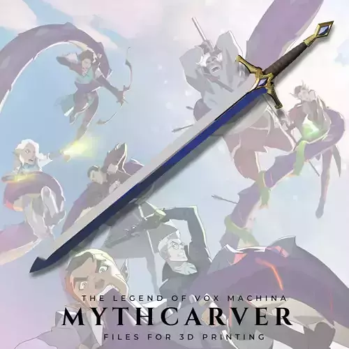 Mythcarver from the Legend of Vox Machina 3D print model