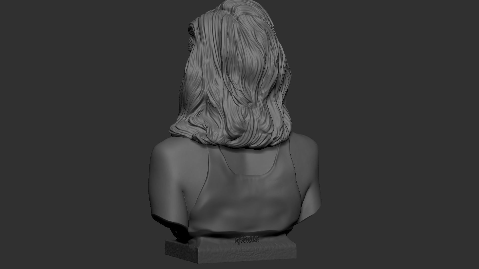 Madonna 3D print model_8
