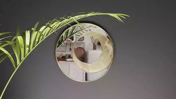 Moon Design Mirror 3D 3D model