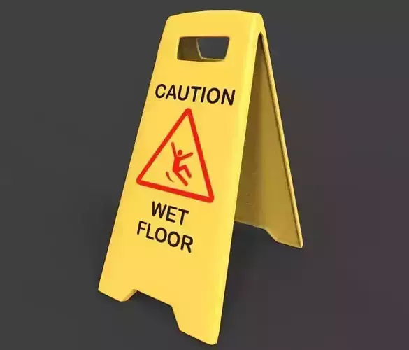 The Sign triangle 3D model