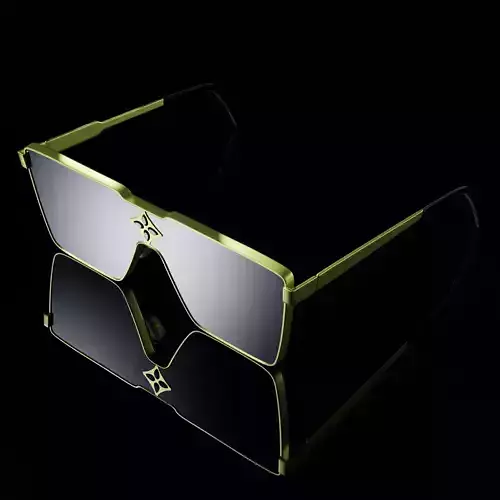 LV Cyclone Metal Sunglasses 
