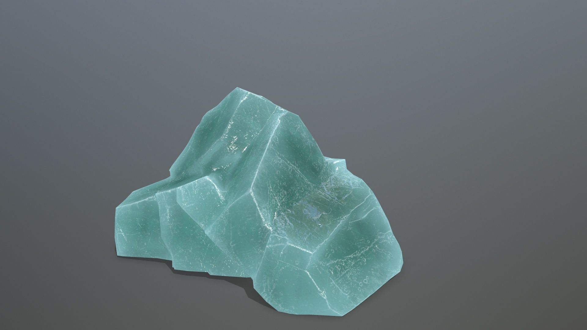 Rock Set 10 Low-poly 3D model_12