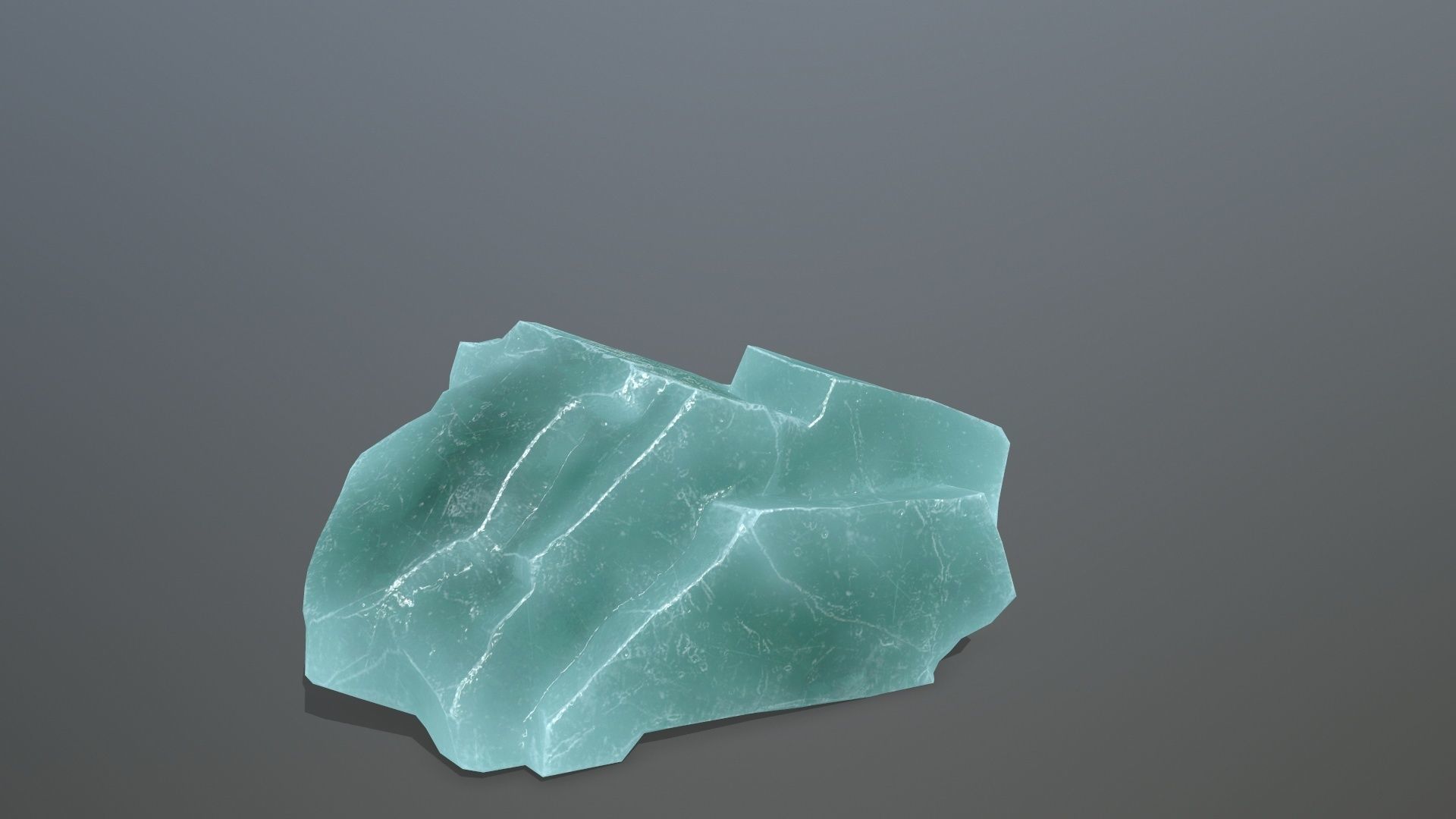 Rock Set 10 Low-poly 3D model_14