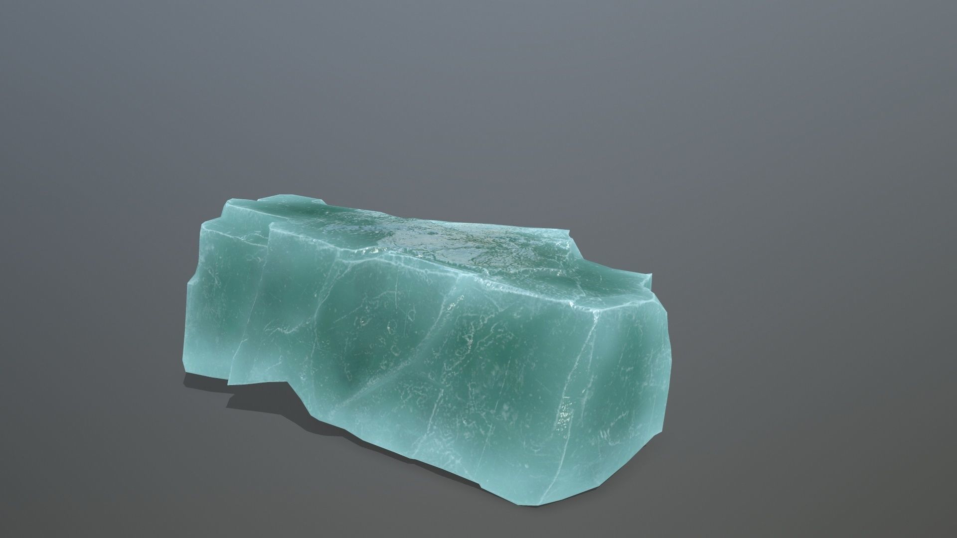 Rock Set 10 Low-poly 3D model_9