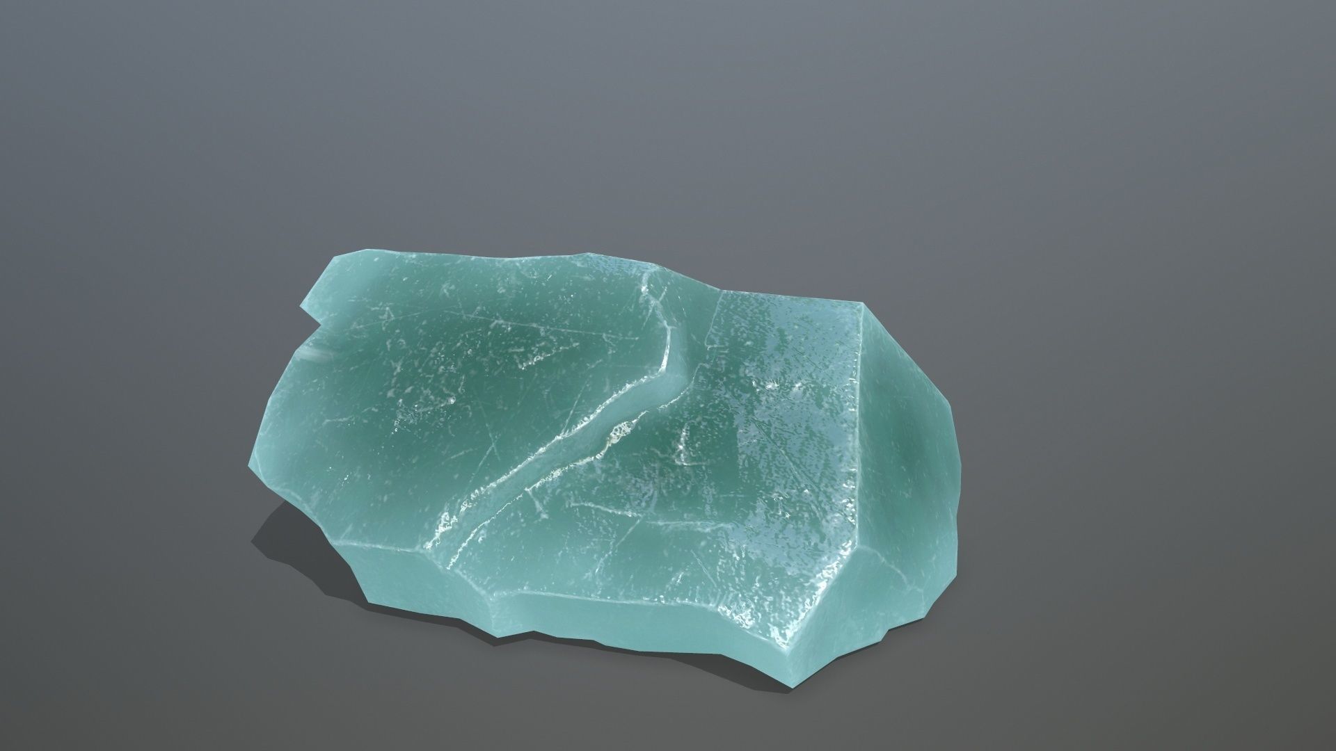 Rock Set 10 Low-poly 3D model_11