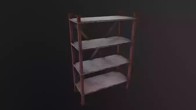 Iron shelf  3D Model