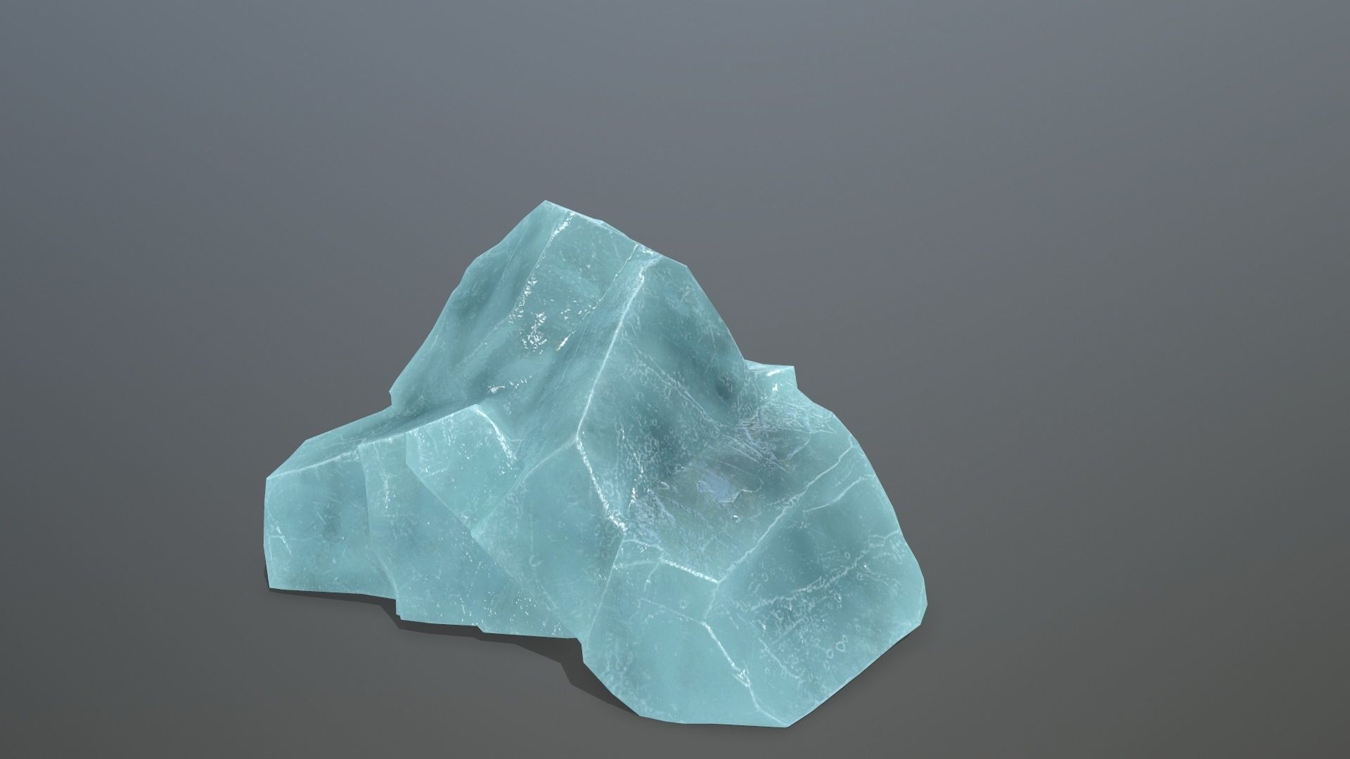 Rock Set 11 Low-poly 3D model_12