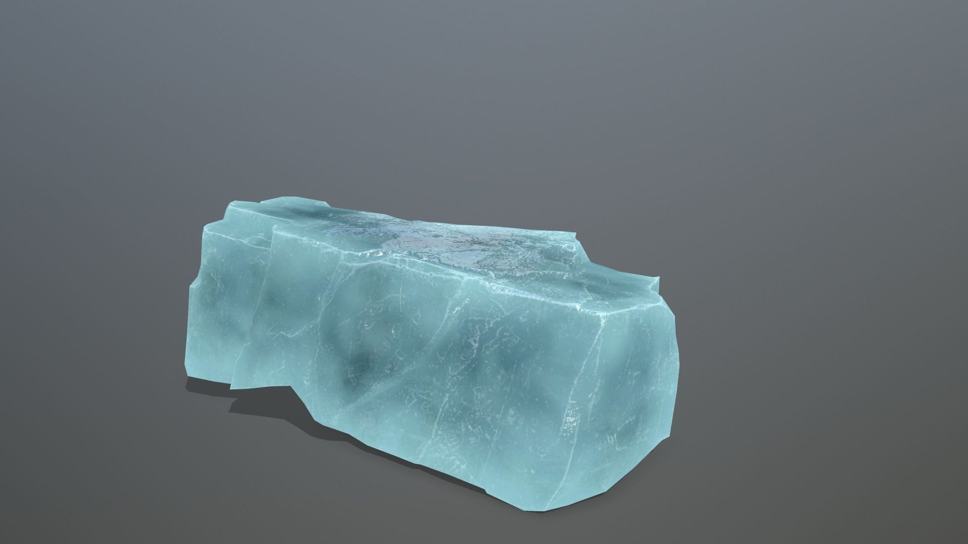 Rock Set 11 Low-poly 3D model_9