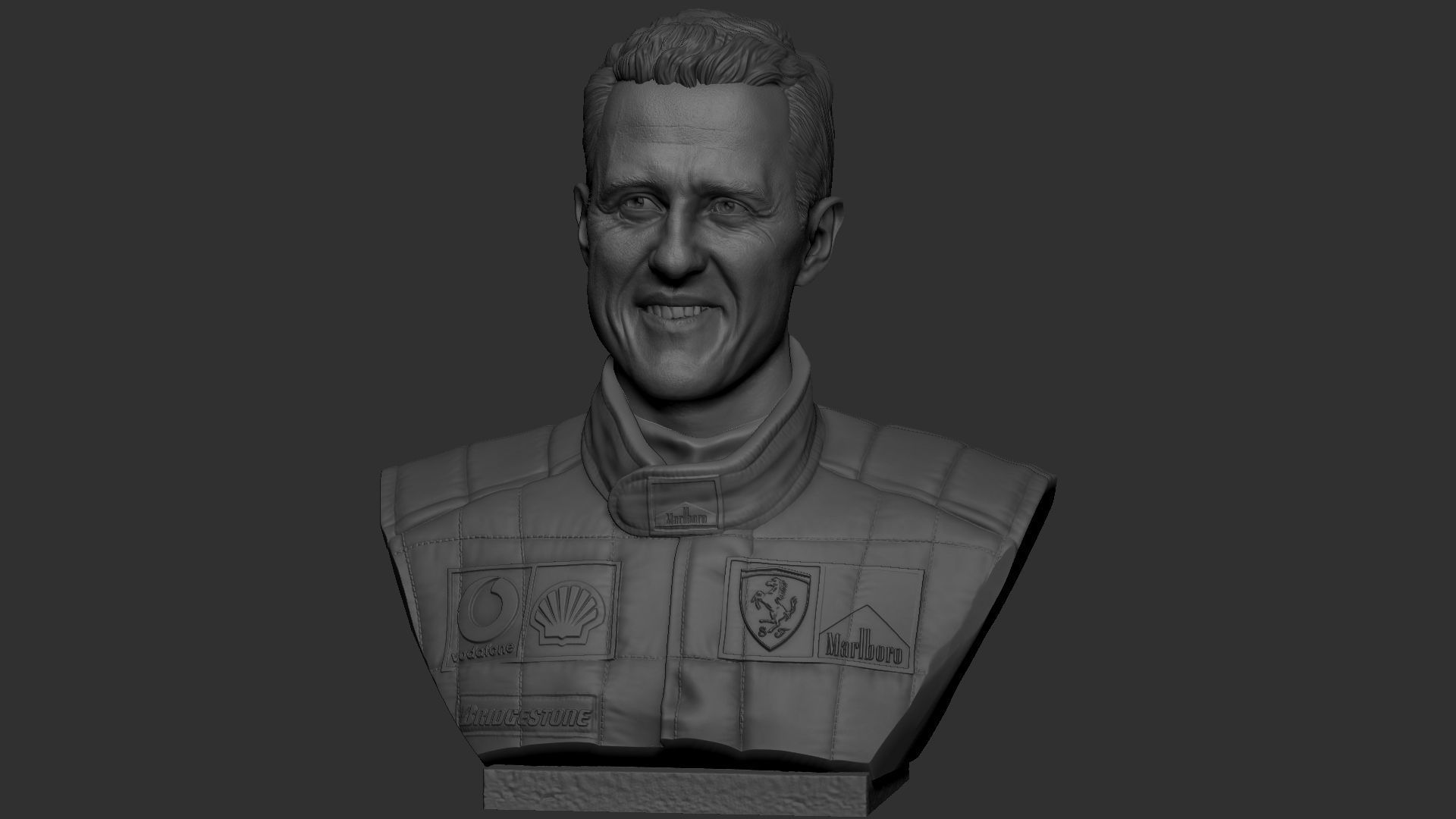 Michael Schumacher 3D print model_15