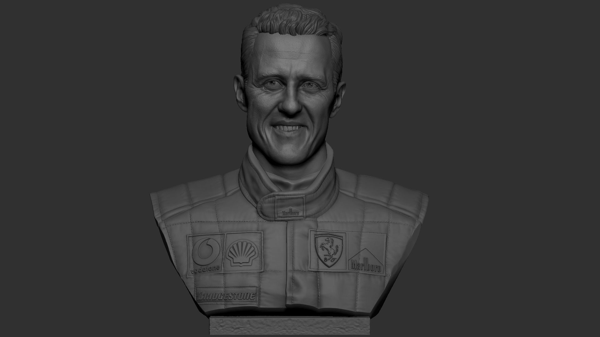 Michael Schumacher 3D print model_2