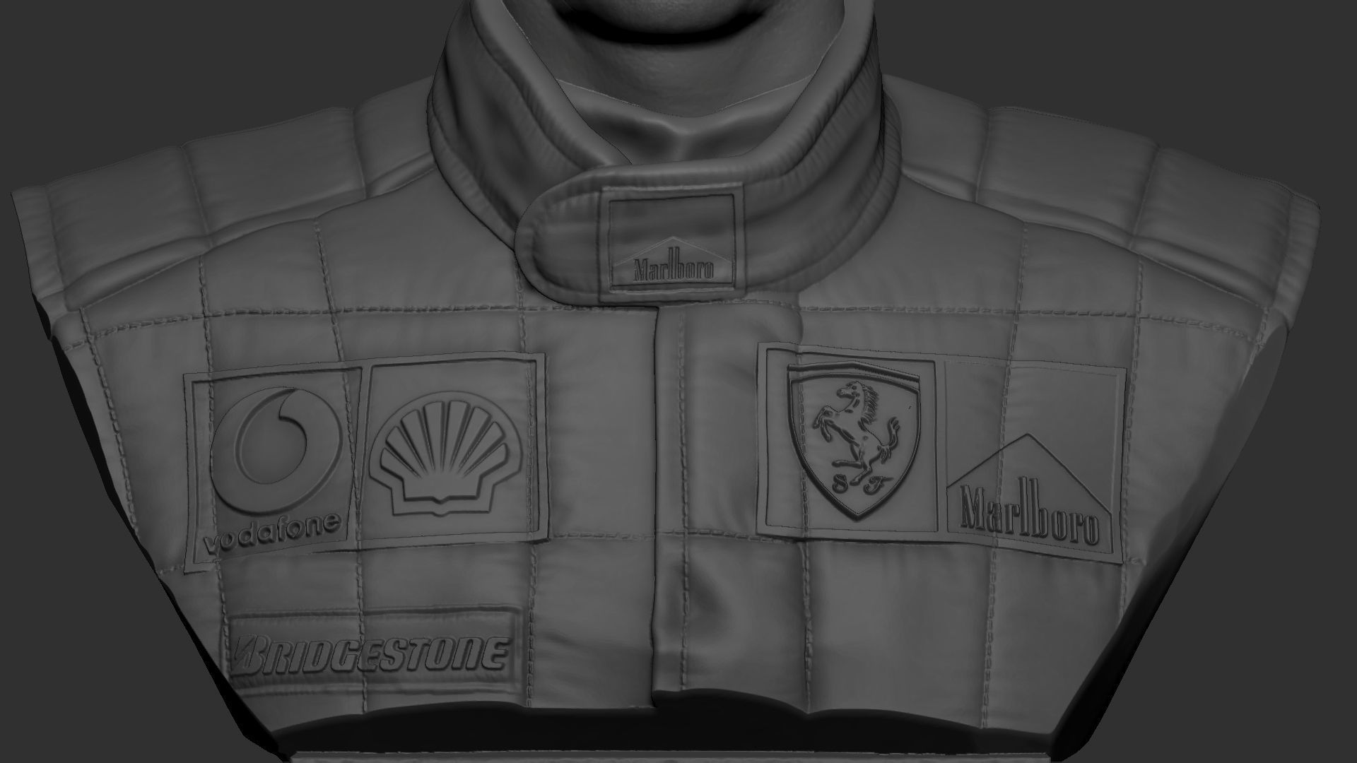 Michael Schumacher 3D print model_48
