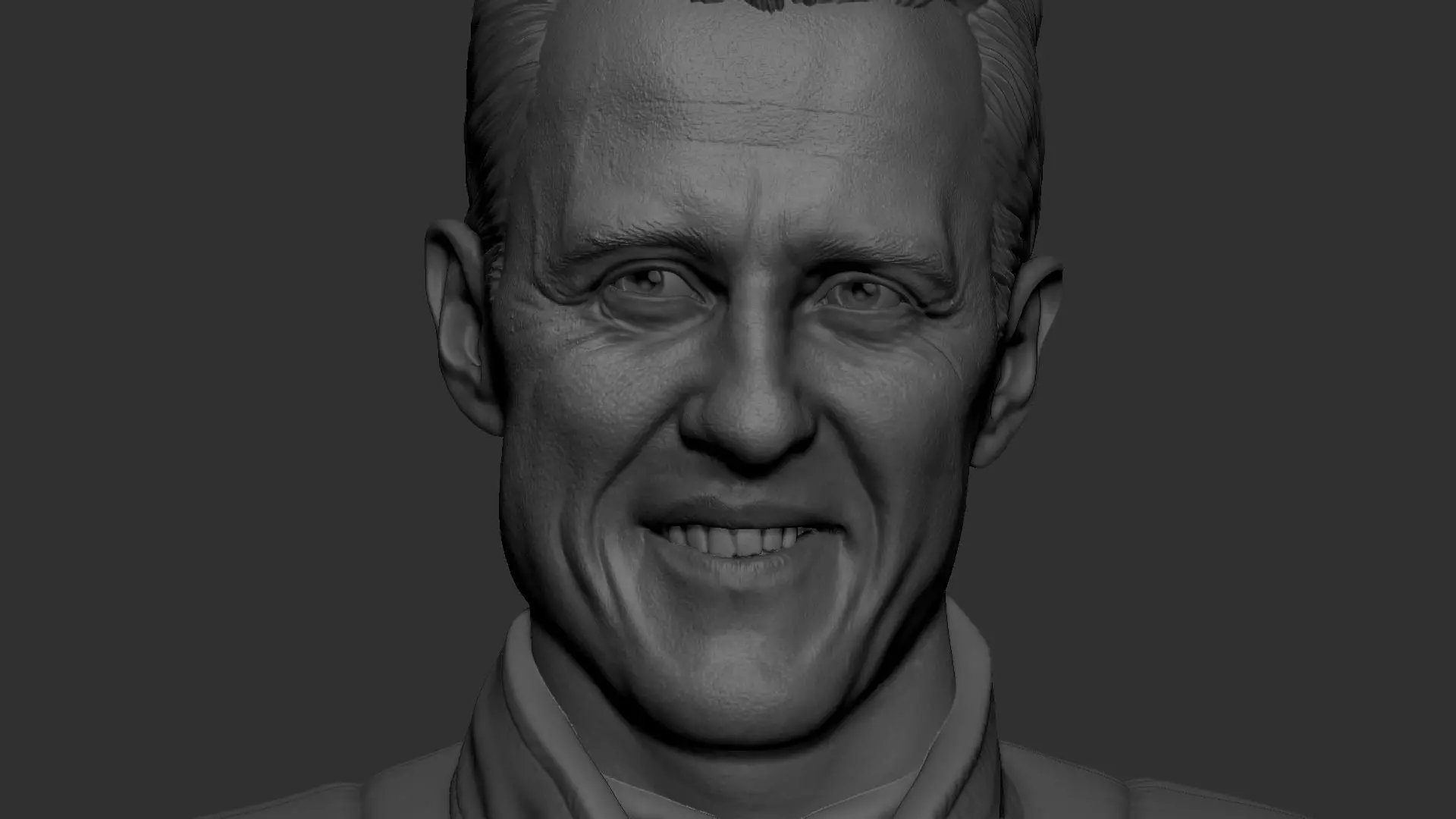 Michael Schumacher 3D print model_0