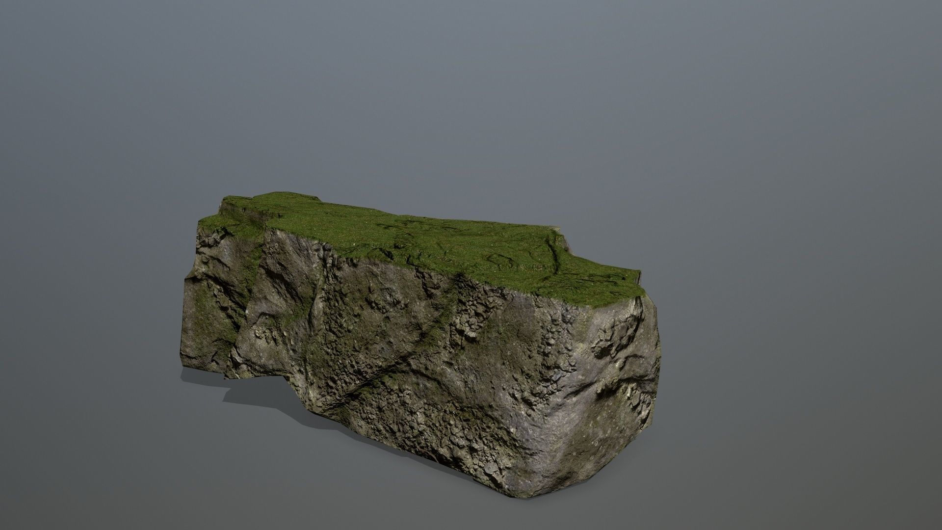 Rock Set 13 Low-poly 3D model_9