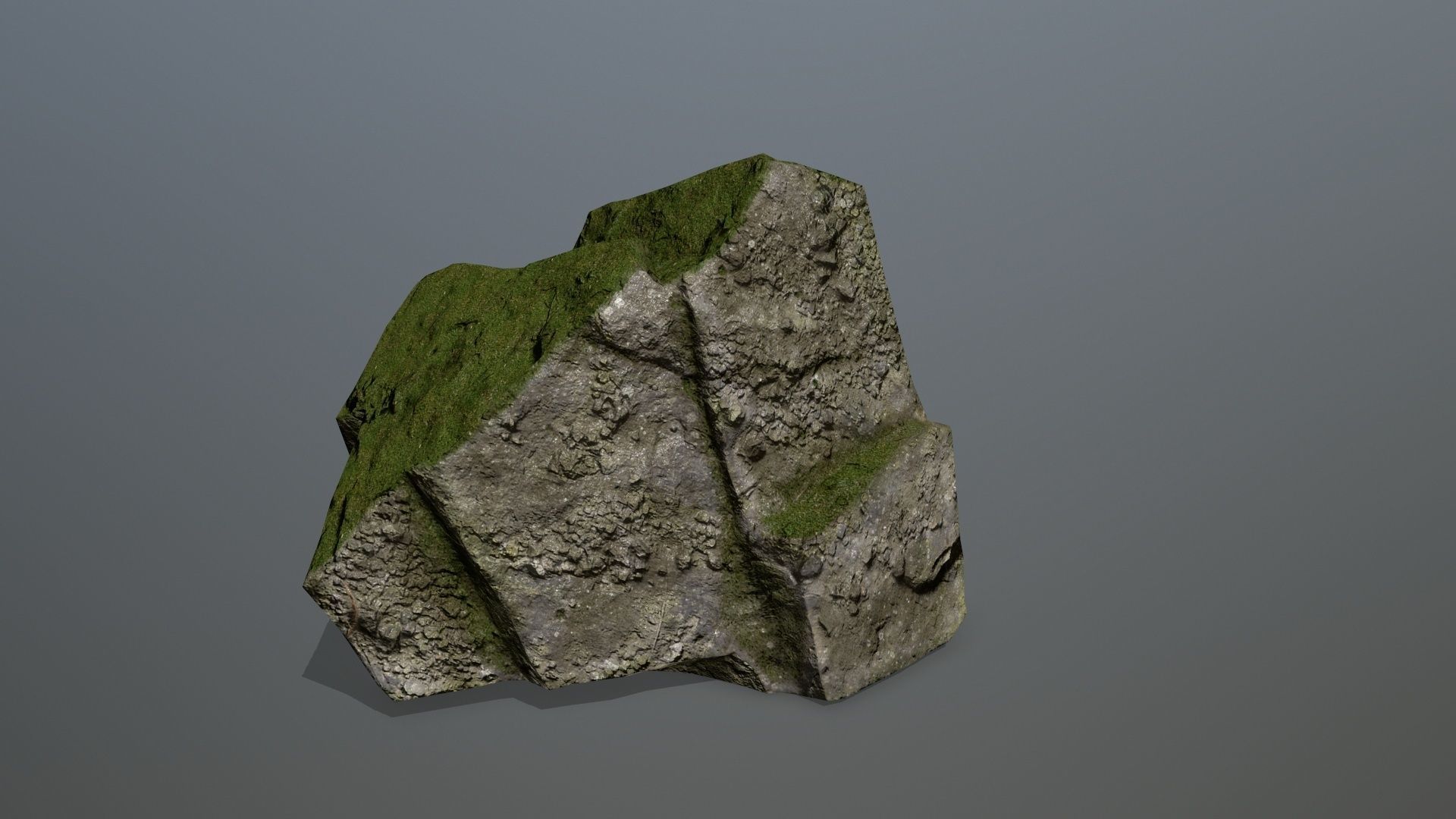Rock Set 13 Low-poly 3D model_15