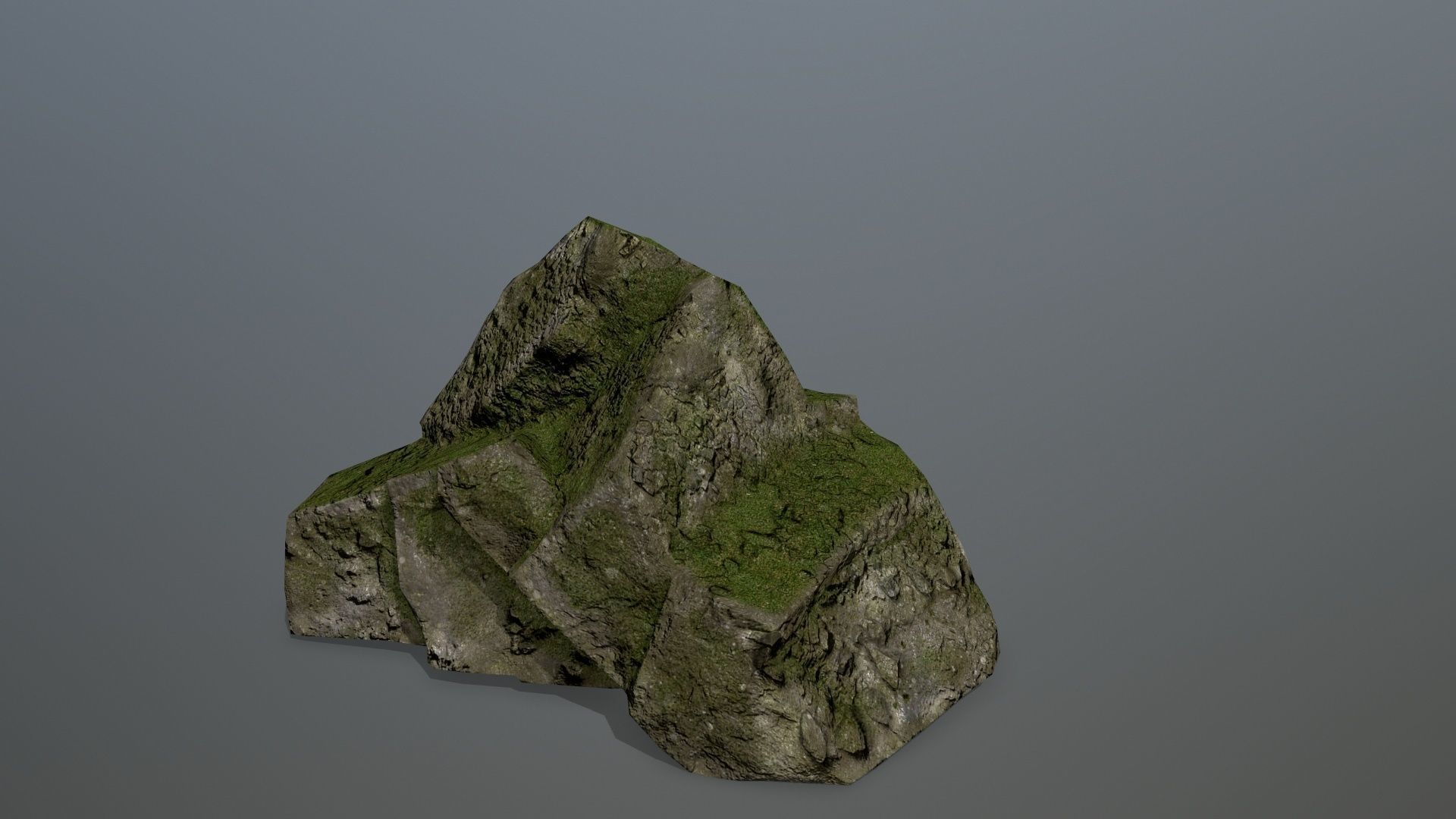 Rock Set 13 Low-poly 3D model_12