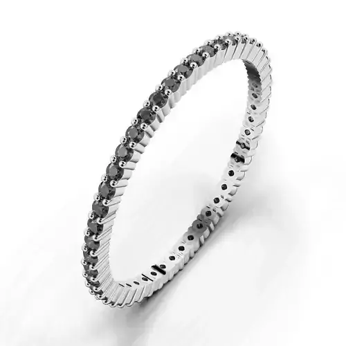 ETERNITY Ring Round 1 1mm  3D print model