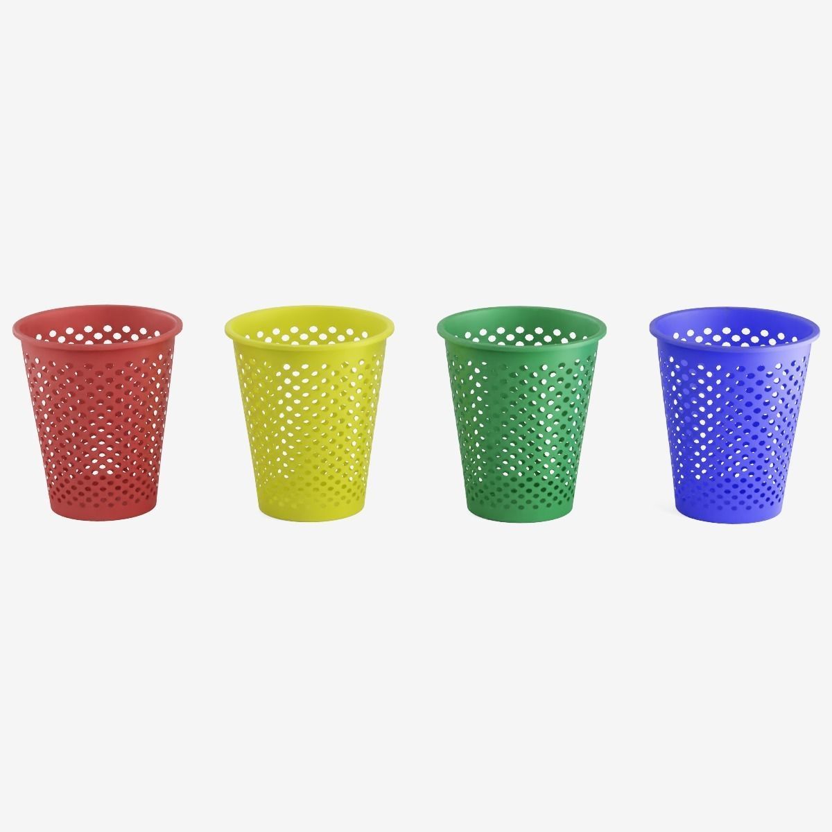 Plastic Trash Bins 3D model_4