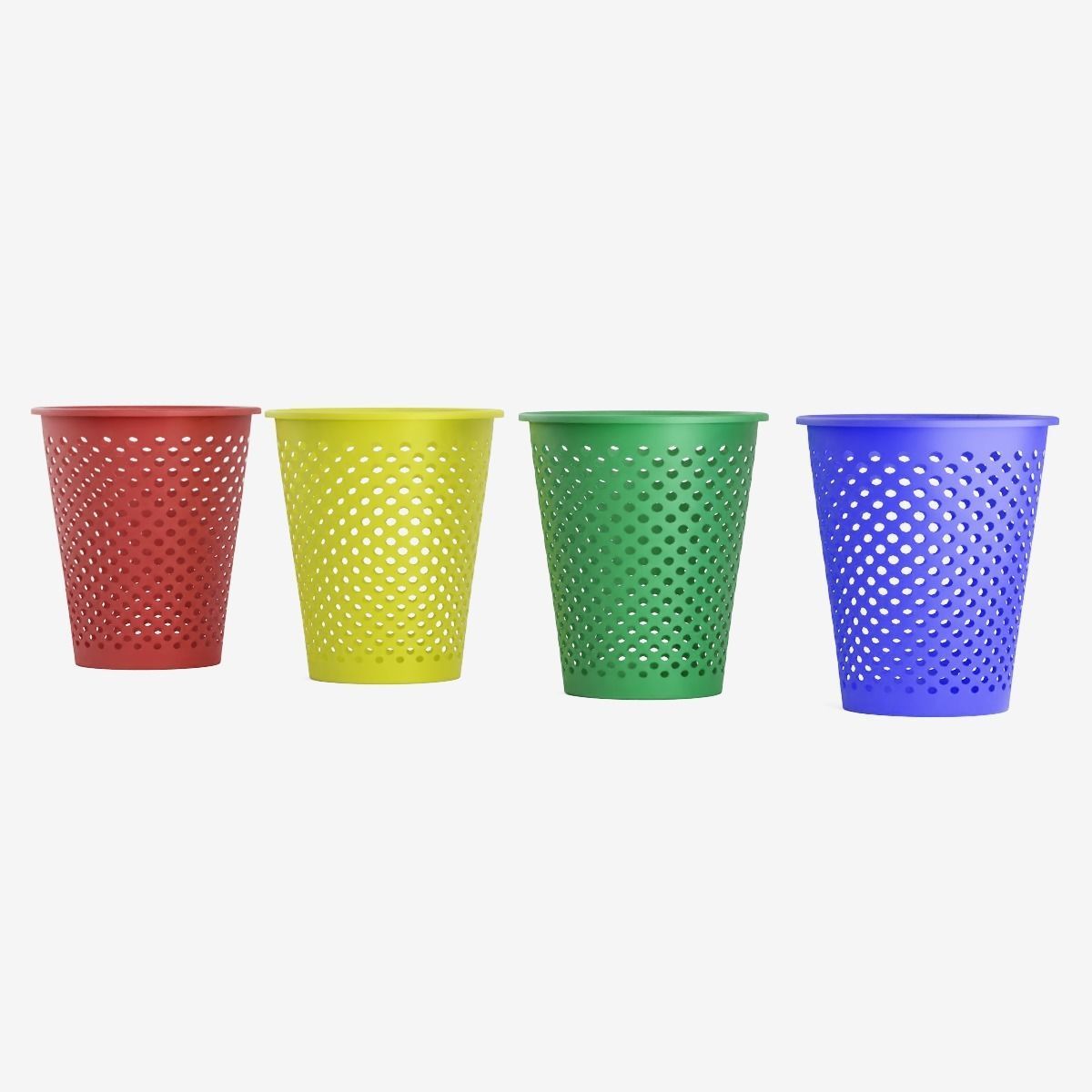 Plastic Trash Bins 3D model_3