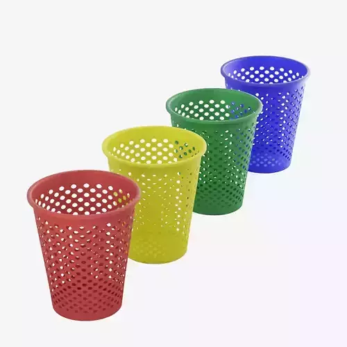 Plastic Trash Bins