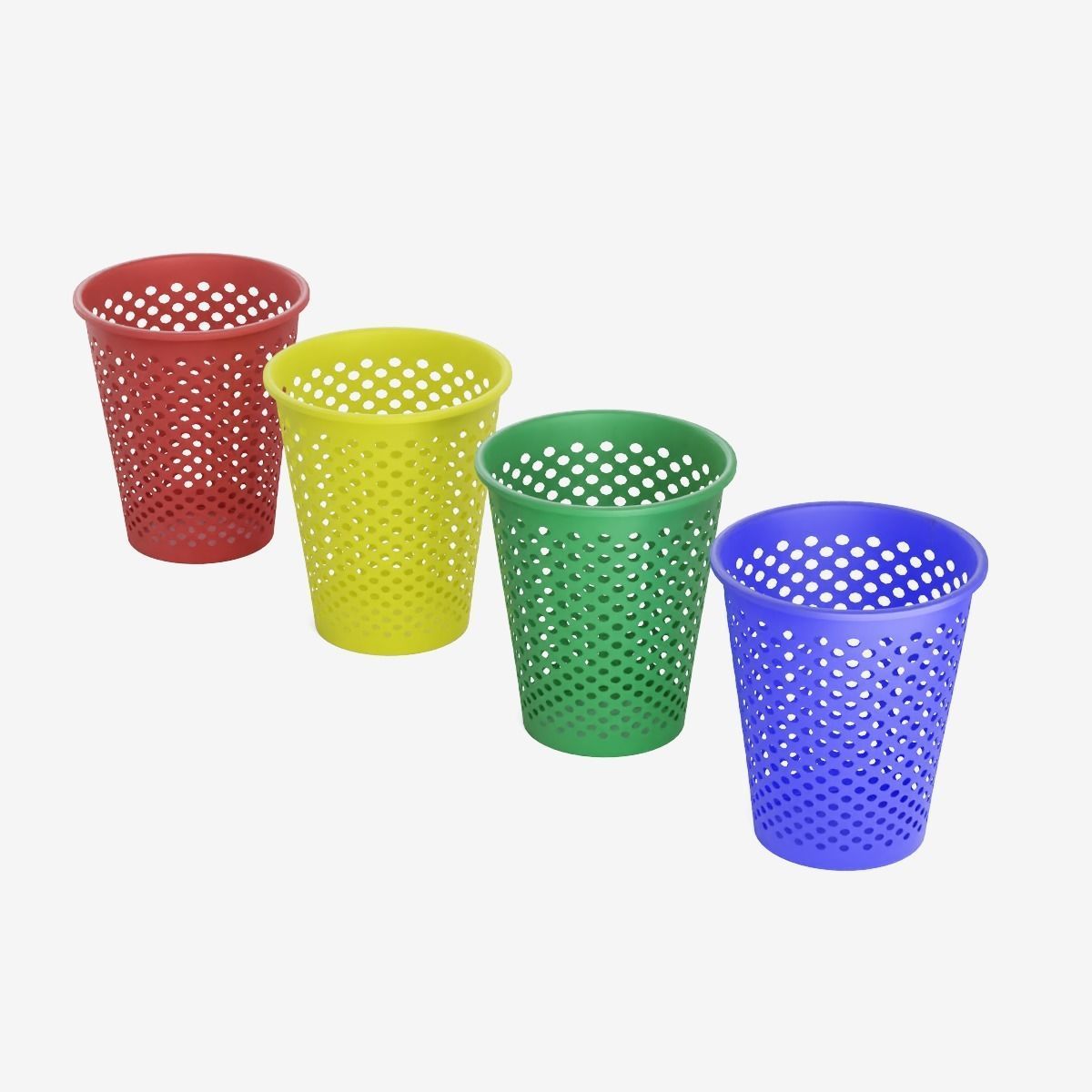 Plastic Trash Bins 3D model_5