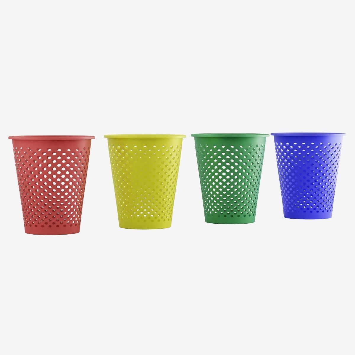 Plastic Trash Bins 3D model_2