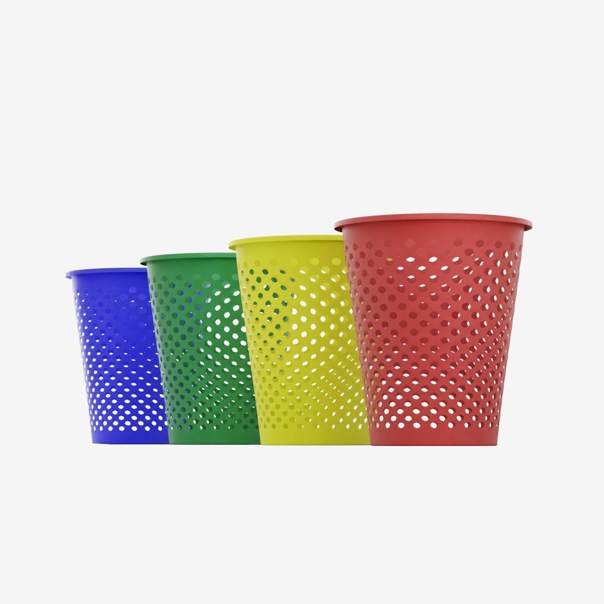 Plastic Trash Bins 3D model_11
