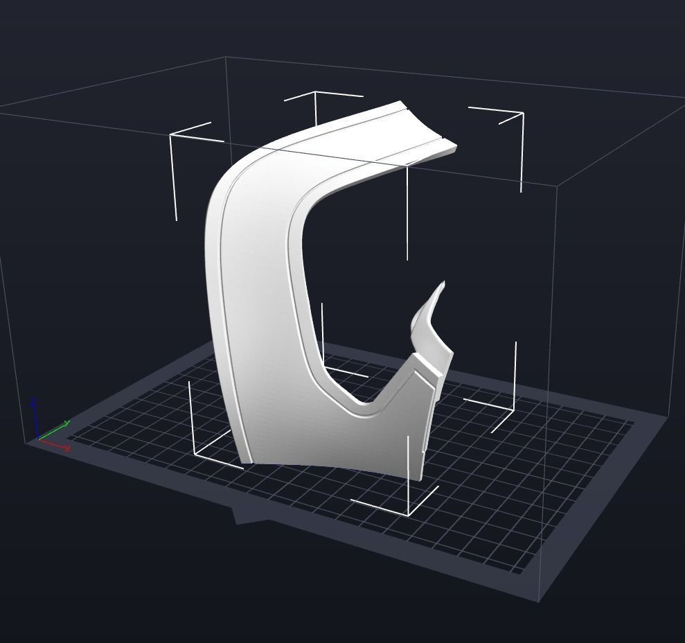 PHASMA STORMTROOPER CAPTAIN REAL SIZE HELMET 3D print model_9