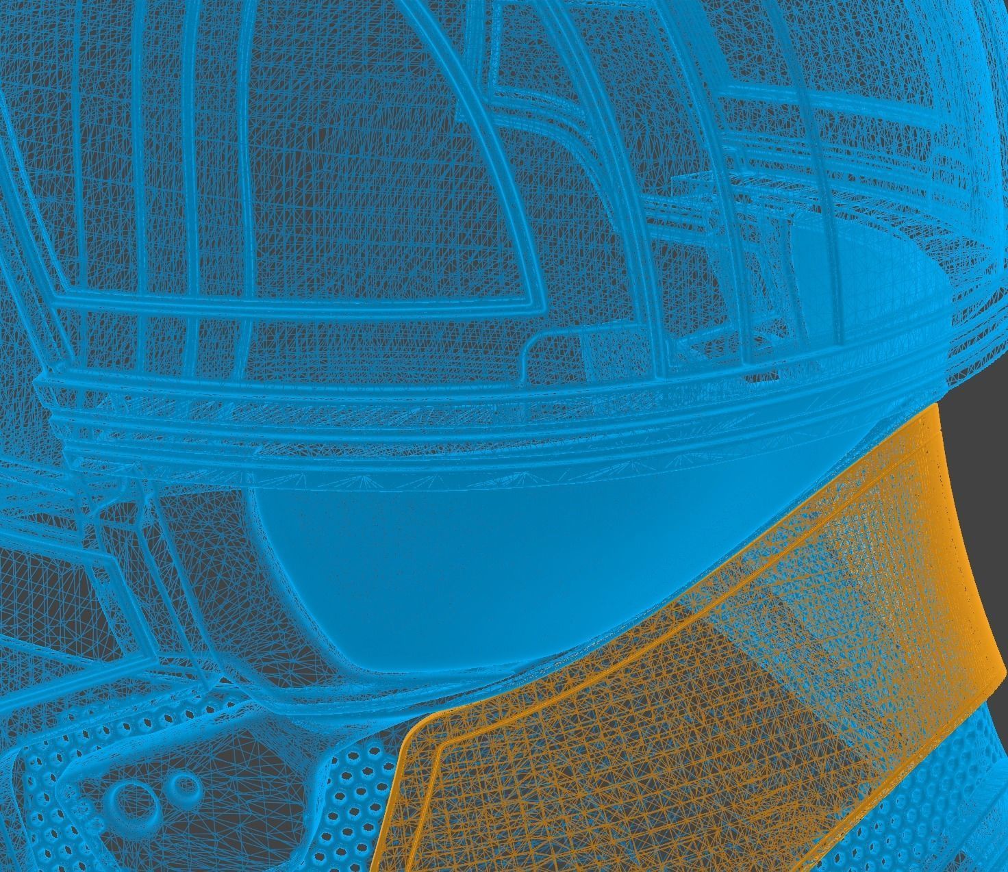 PHASMA STORMTROOPER CAPTAIN REAL SIZE HELMET 3D print model_11